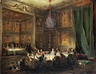 Dinner of the Prince of Conti in the Temple